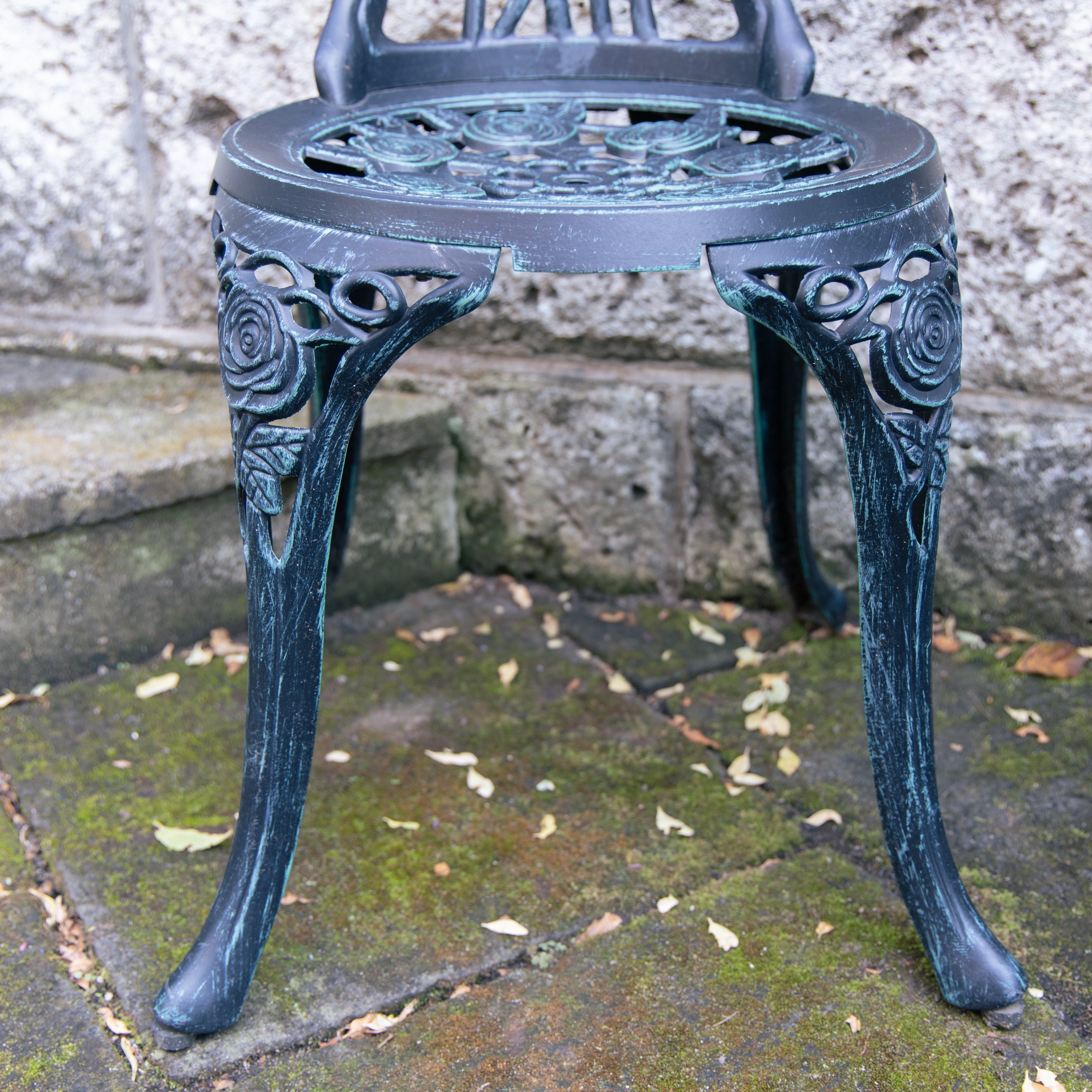 鋳物テーブル3点セット（中）13036 ジャービス商事［F-622］