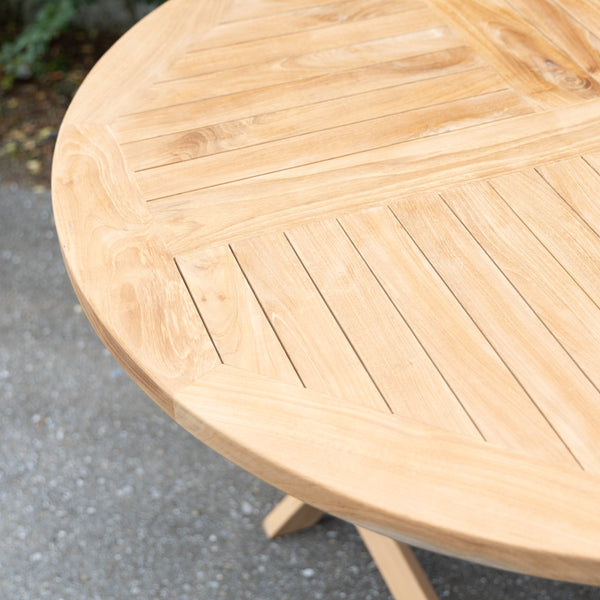 折り畳み丸テーブル 20861 ジャービス商事［F-632］