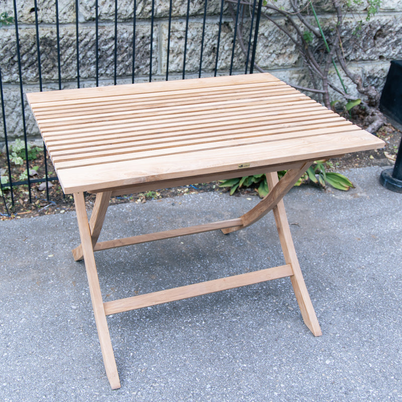 折り畳みスクエアテーブルA 20862 ジャービス商事［F-633］