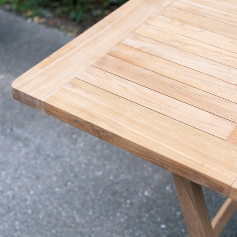 折り畳みスクエアテーブルB 20713 ジャービス商事［F-634］