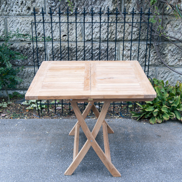 折り畳みスクエアテーブルB 20713 ジャービス商事［F-634］