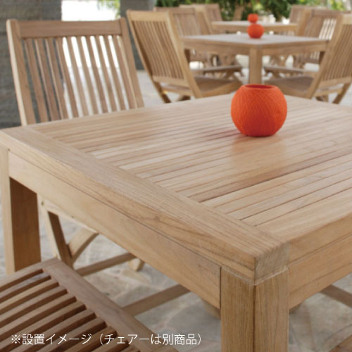 【関東地域限定販売商品】イスタナテラス スクエアテーブル80［F-804-2］