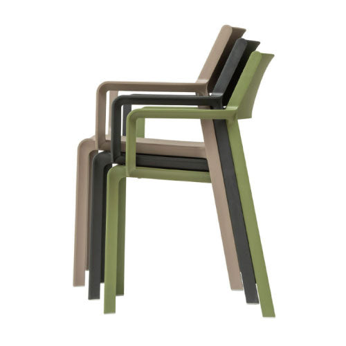 【関東地域限定販売商品】ナルディ トリル アームチェアー（カラー：4色）［F-817］