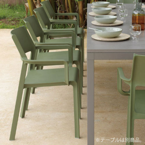 【関東地域限定販売商品】ナルディ トリル アームチェアー（カラー：4色）［F-817］