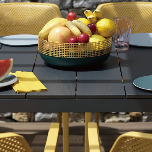 【関東地域限定販売商品】ナルディ リオ ダイニングテーブル（カラー：2色）［F-818］