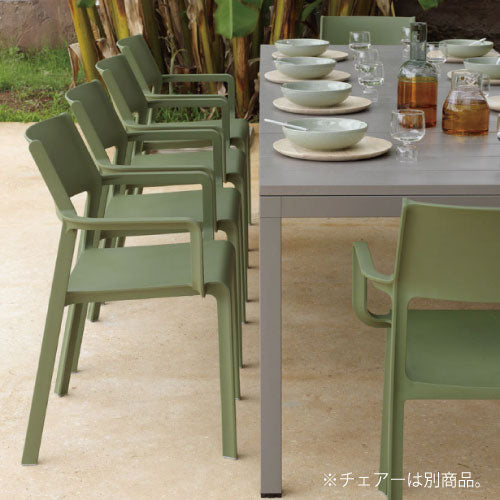 【関東地域限定販売商品】ナルディ リオ ダイニングテーブル（カラー：2色）［F-818］