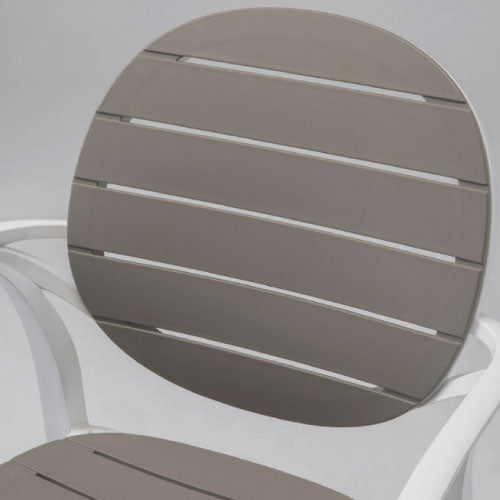 【関東地域限定販売商品】ナルディ パルマアームチェアー（モカ）［F-822］