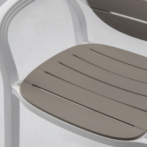 【関東地域限定販売商品】ナルディ パルマアームチェアー（モカ）［F-822］