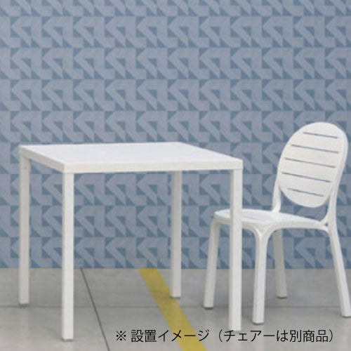 【関東地域限定販売商品】ナルディ キューブ スクエアテーブル（カラー：2色）［F-824］
