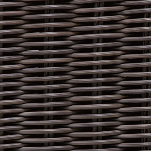 【関東地域限定販売商品】ロムガーデン 庭座 サークルチェアー（ダークブラウン）［F-841］