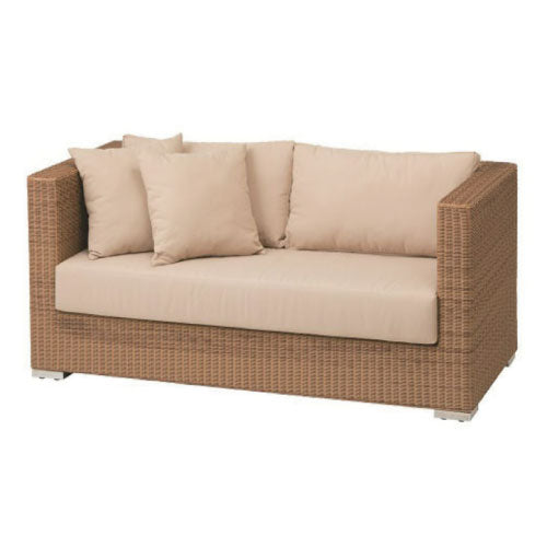 【関東地域限定販売商品】ロムガーデン ベベック ダブルソファ（シートパット・クッション付）［F-851］