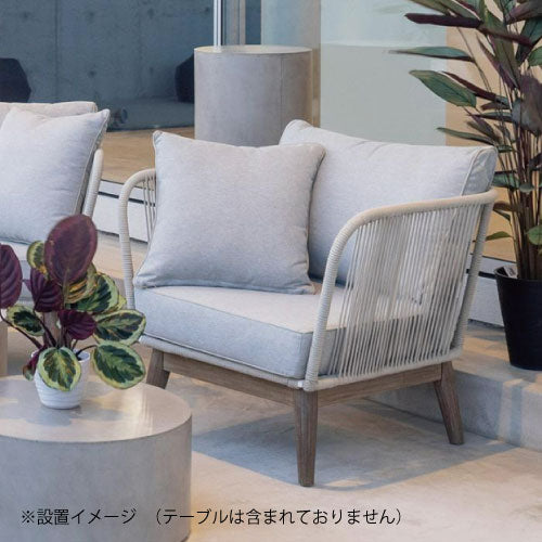 【関東地域限定販売商品】レヴール シングルソファ（シートバット1枚・背面クッション1個・クッション1個付）［F-858］