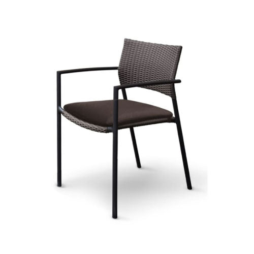 K-RAUCORD・ケイラウコード ORIO スタッキングアームチェア（クッション付）[F-878]