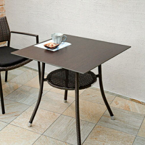 K-RAUCORD・ケイラウコード AMALFI ウッドグレインテーブル700x700[F-888]