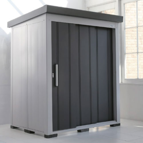 配送エリア限定　サンキン物置・E-Style L'espace （レスパス）EL-2217S（積雪）（DW）間口2289x奥行1768x高さ2100[G-2562]【北海道・九州・離島不可：エリア限定】