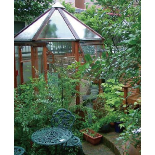 [開梱・組立・設置込]ガーデンハウス スパルディング型 33721  ジャービス商事株式会社 木製ハウス・木製物置・小屋[GY-035]