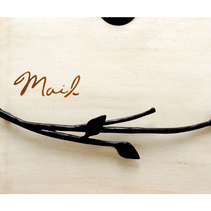 郵便ポスト・イルヴァリオ ブランチ（ブラッシュミルキーホワイト/埋め込み）[P-1184]