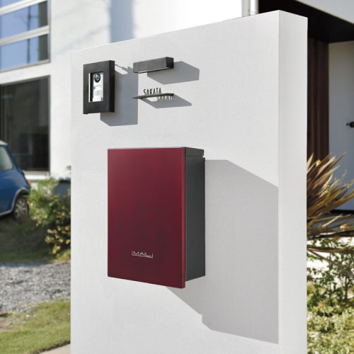 郵便ポスト・オーパス プレーン（カラー：8色）[P-1305]