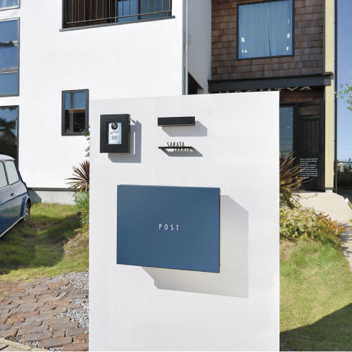 郵便ポスト・パーサス プレーン（カラー：9色）[P-1322]