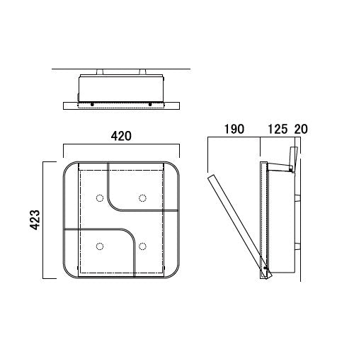 郵便ポスト・オーパス エムシーエム2（MCM2 1 カラー：5色）[P-1588]