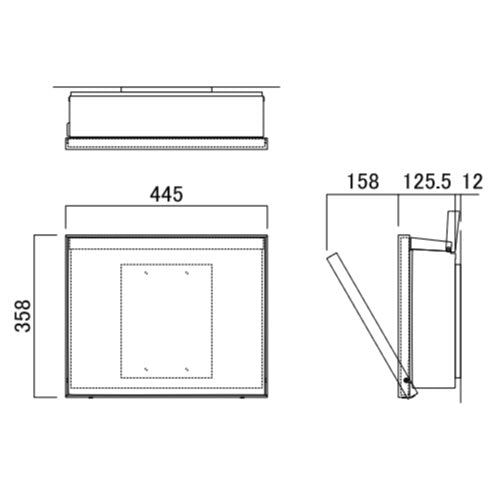 郵便ポスト・パーサス レザー（カラー：4色）[P-1592]