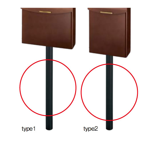 郵便ポスト・ヴェッキオ専用オプションスタンド[P-1632]