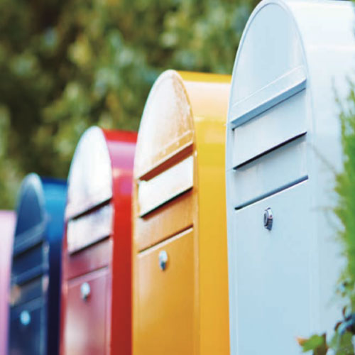 郵便ポスト・ボビ （カラー：12色）前入れ前出しタイプ[P-407]