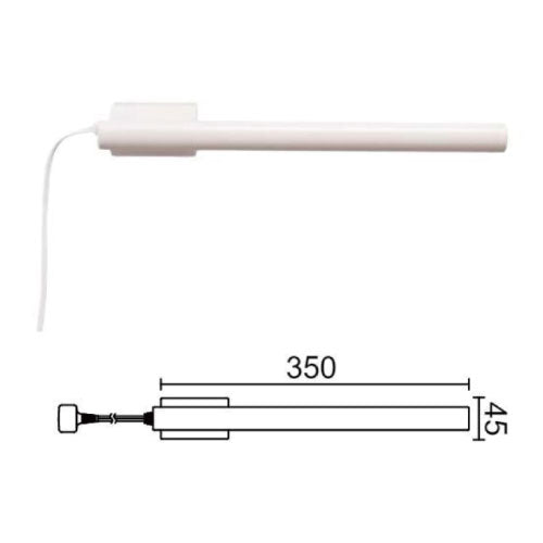電気タオルウォーマー HOT-eRACK Round Type（コンセント型）HEC1-RD350/1SWC[TW-055］