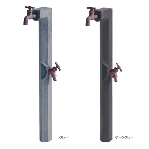 水栓柱：ベベル・ガーデンパン ベベル カク/マル（蛇口・補助蛇口付）[W-674]（北海道・離島不可）