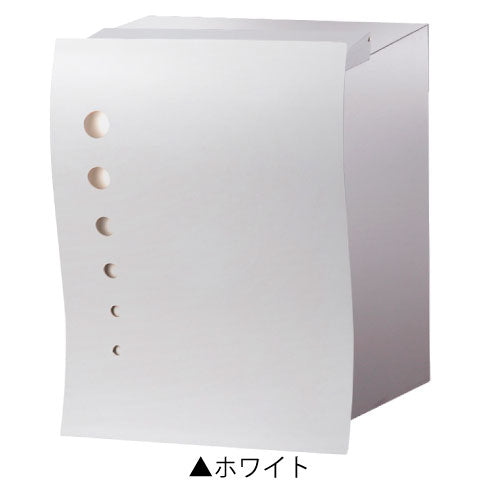 郵便ポスト・ナミ プラス アール ドット（埋め込み/カラー：2色）[P-1088]