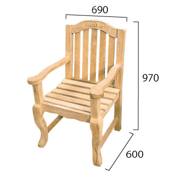 手作りチェア 20715 ジャービス商事［F-644］