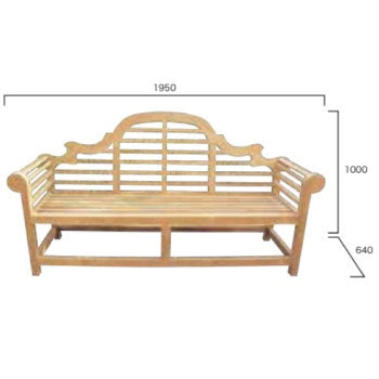 貴族ベンチ 20718 ジャービス商事［F-659］