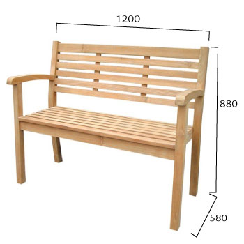 アリシアベンチ 20858 ジャービス商事［F-668］