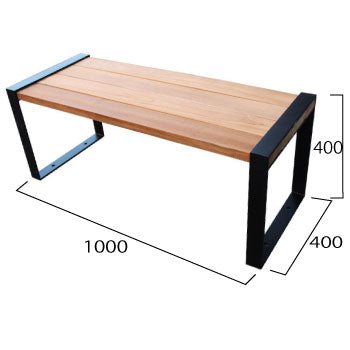 アイアンサイドベンチ 34264 ジャービス商事［F-680］