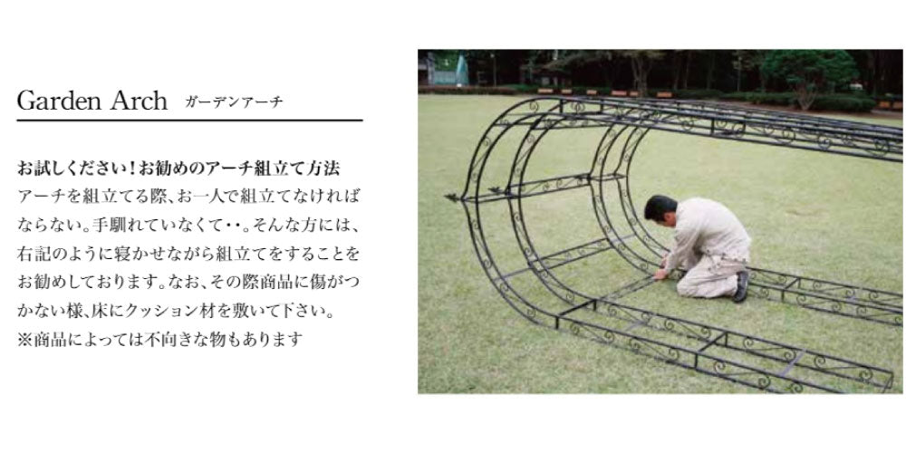 門扉付アーチ2型 36430 ジャービス商事［GY-2604］