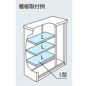 ヨド物置エスモ ESF-1205A 間口1200x奥行513x高さ1905 [G-466]