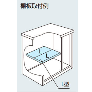 ヨド物置エスモ ESF-1007Y 間口1050x奥行750x高さ1106 [G-489]