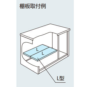 ヨド物置エスモ ESF-1607Y 間口1650x奥行750x高さ1106 [G-493]