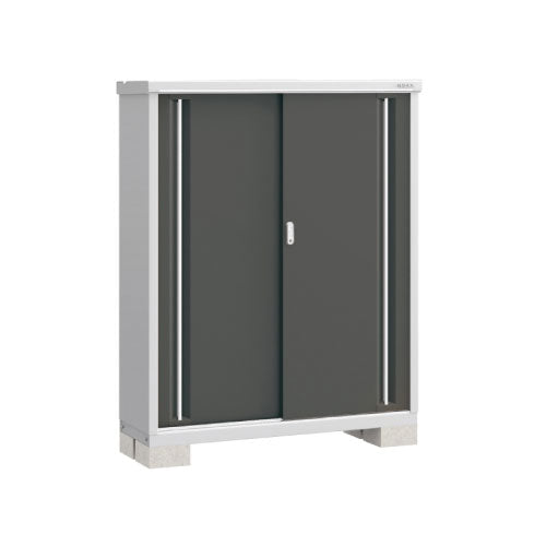 物置・屋外 おしゃれ 物置き 大型 小屋 小型：イナバ物置シンプリー MJX-134DP：長もの収納タイプ[G-611]【関東エリア限定】