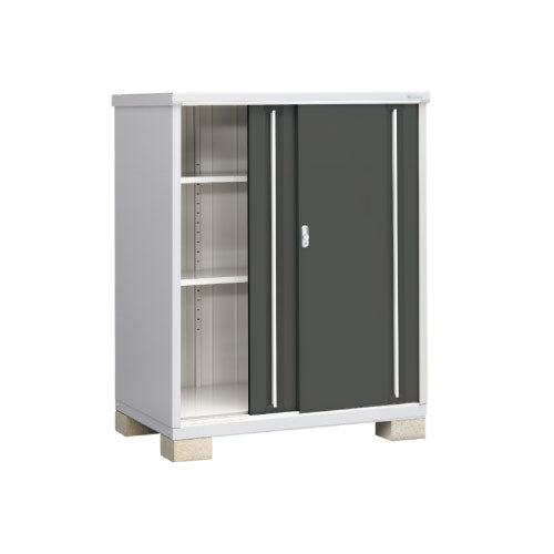 物置・屋外 おしゃれ 物置き 大型 小屋 小型：イナバ物置シンプリー MJX-139D：全面棚タイプ[G-636]【関東エリア限定】