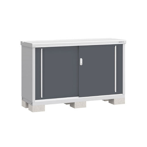 物置・屋外 おしゃれ 物置き 大型 小屋 小型：イナバ物置シンプリー MJX-155AP：長もの収納タイプ[G-641]【関東エリア限定】