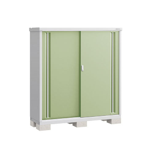 物置・屋外 おしゃれ 物置き 大型 小屋 小型：イナバ物置シンプリー MJX-155D：全面棚タイプ[G-646]【関東エリア限定】