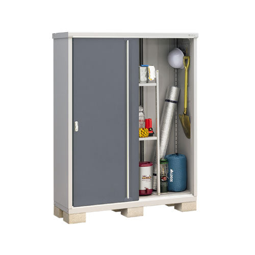 物置・屋外 おしゃれ 物置き 大型 小屋 小型：イナバ物置シンプリー MJX-155EP：長もの収納タイプ[G-649]【関東エリア限定】
