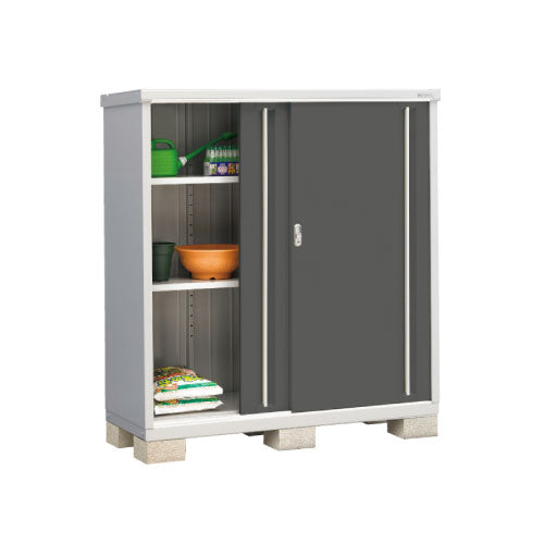 物置・屋外 おしゃれ 物置き 大型 小屋 小型：イナバ物置シンプリー MJX-156DP：長もの収納タイプ[G-653]【関東エリア限定】