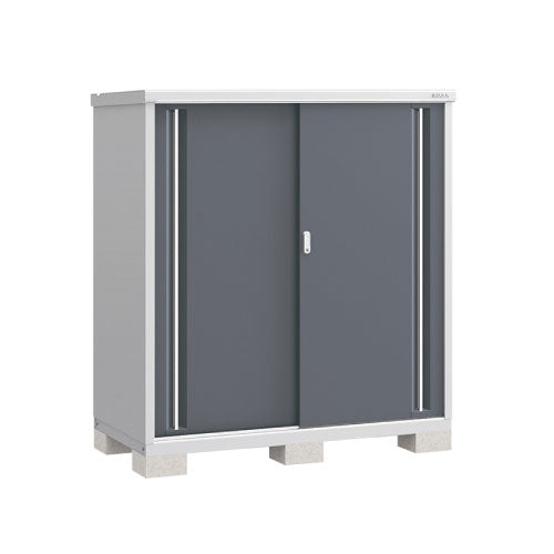 物置・屋外 おしゃれ 物置き 大型 小屋 小型：イナバ物置シンプリー MJX-157DP：長もの収納タイプ[G-661]【関東エリア限定】