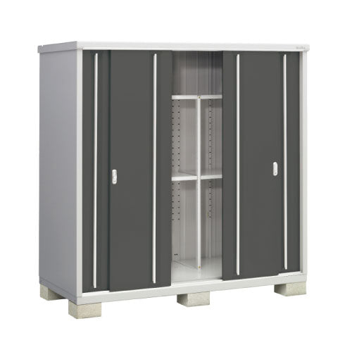 物置・屋外 おしゃれ 物置き 大型 小屋 小型：イナバ物置シンプリー MJX-199E：全面棚タイプ[G-712]【関東エリア限定】