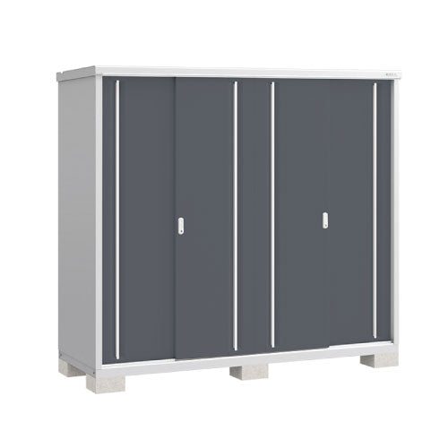 物置・屋外 おしゃれ 物置き 大型 小屋 小型：イナバ物置シンプリー MJX-217E：全面棚タイプ[G-716]【関東エリア限定】