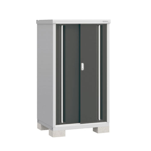 物置・屋外 おしゃれ 物置き 大型 小屋 小型：イナバ物置シンプリー MJX-097D：全面棚タイプ[G-890]【関東エリア限定】