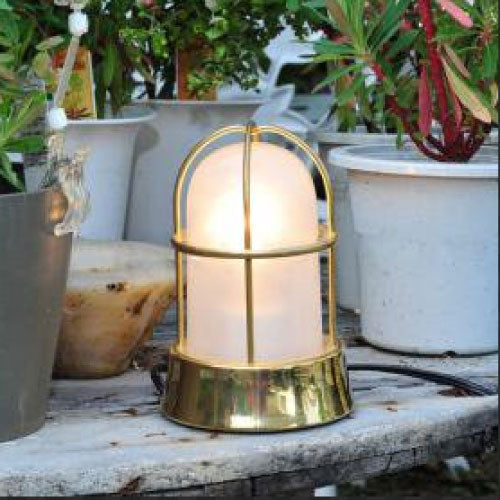 真鍮製ガーデンライト・BH1000 FR LE（LED・くもりガラスタイプ）700130[L-530]