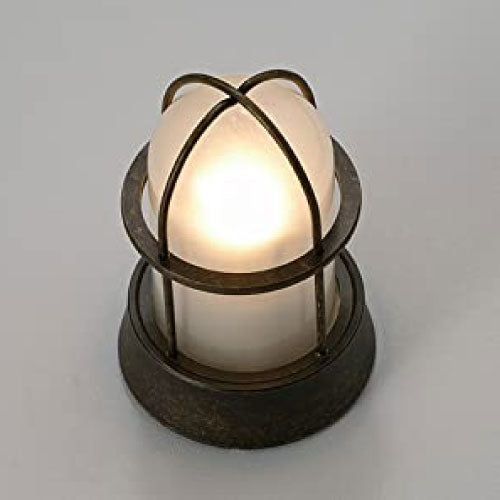 真鍮製ガーデンライト・BH1000 AN FR LE（LED・くもりガラスタイプ）700136[L-534]